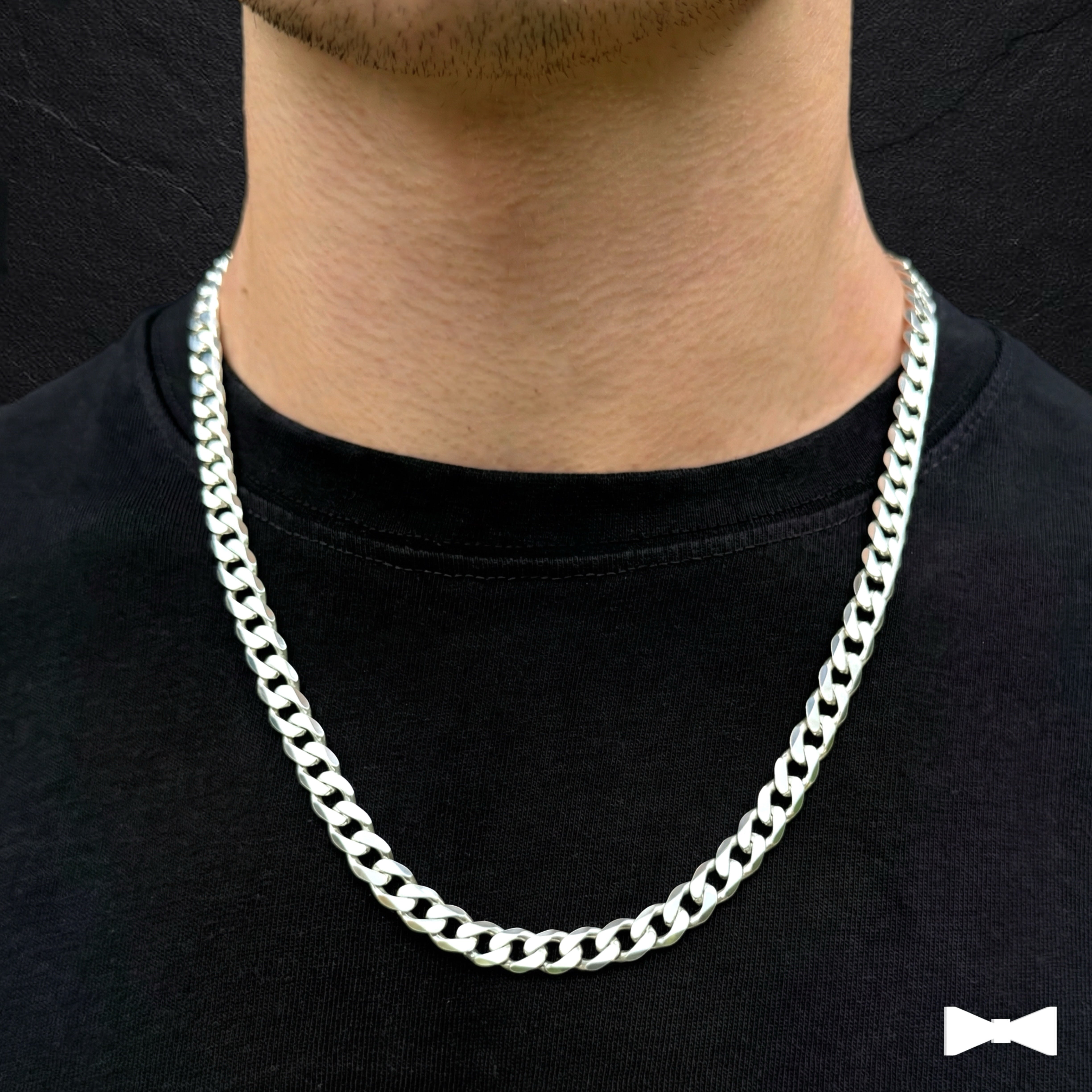 Cadena Pancer de Plata - 8mm