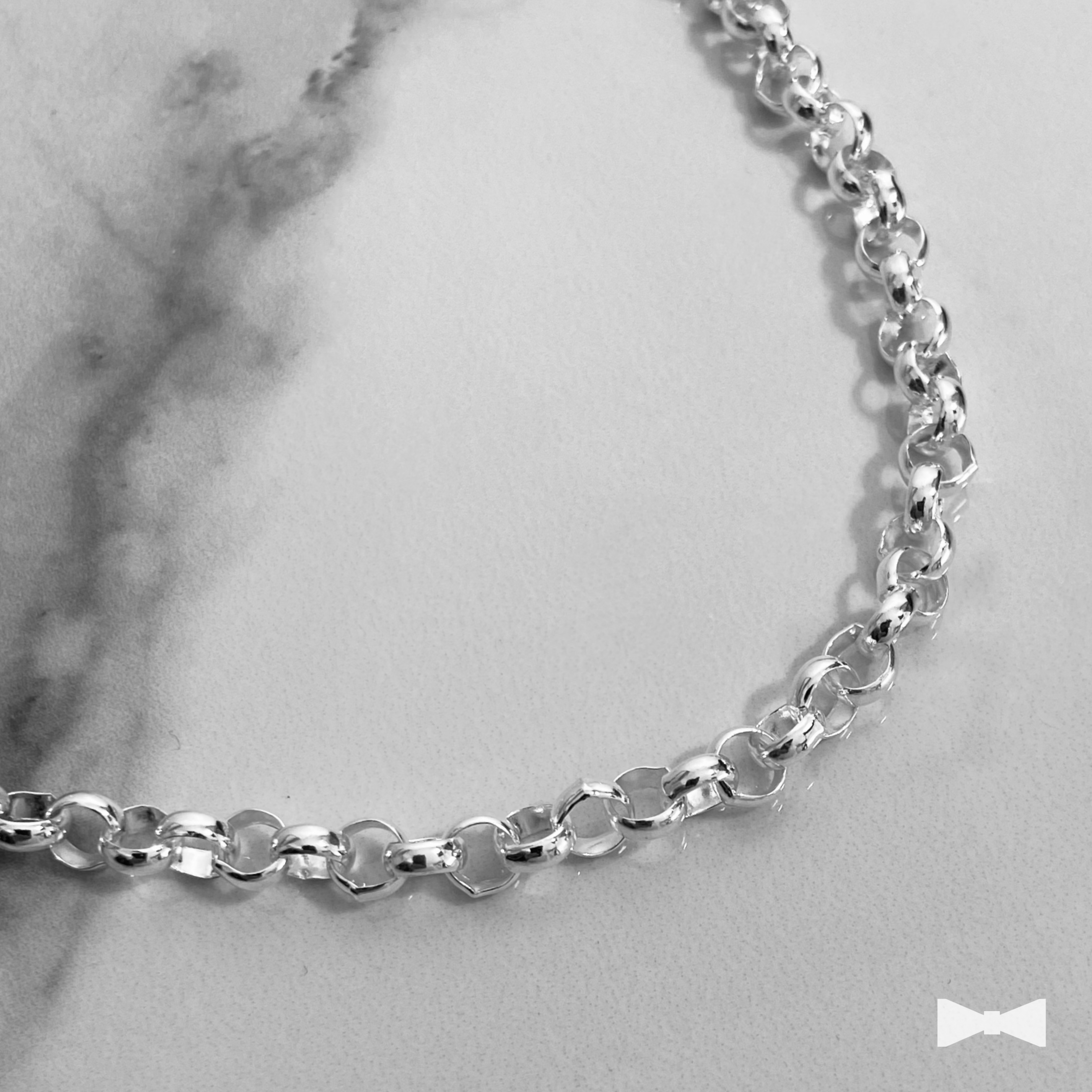 Cadena Rolo de Plata - 5.5mm