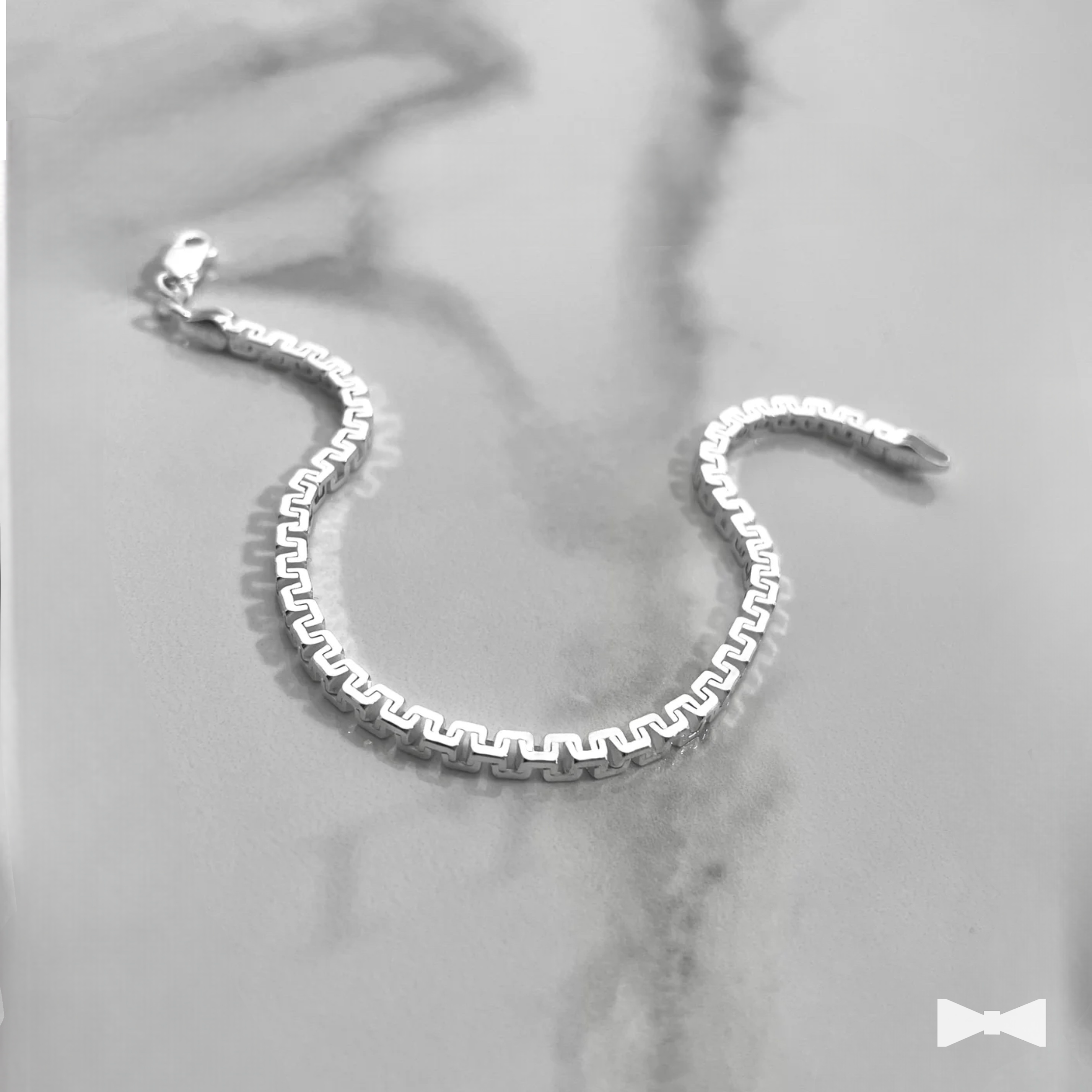 Pulsera Capri de Plata - 4mm