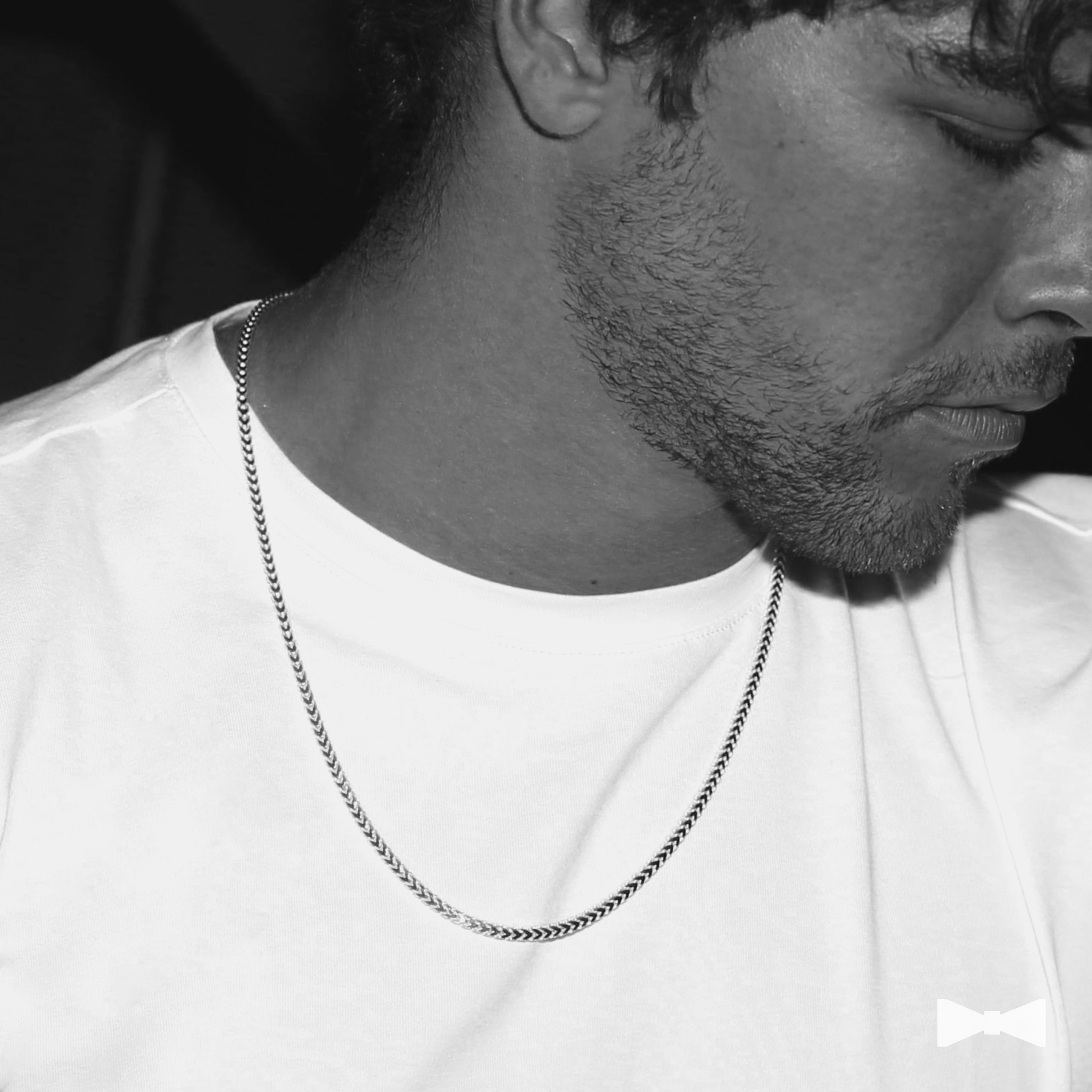 Cadena Franco de Plata - 3.1mm