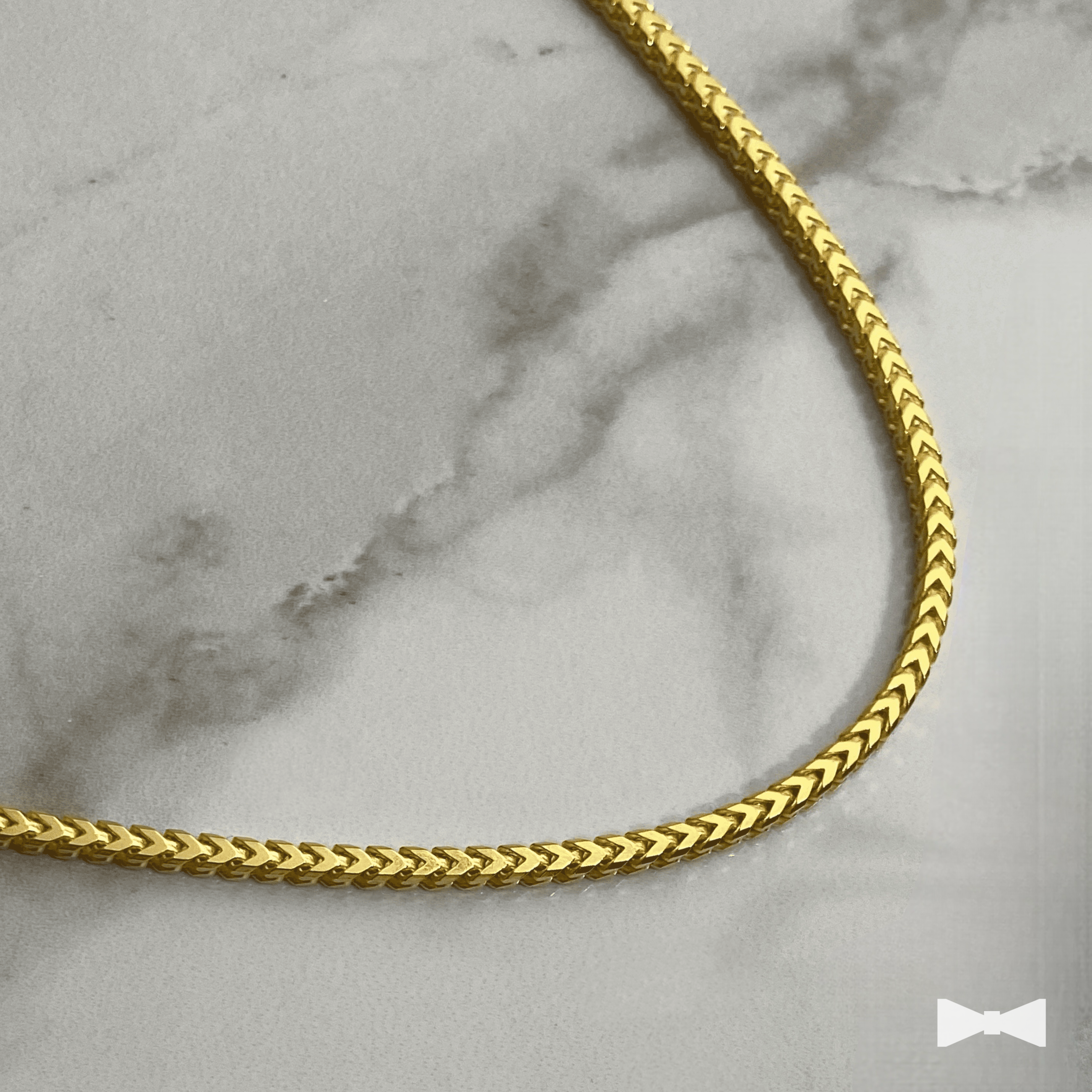 Cadena Franco Oro Vermeil - 3.1mm