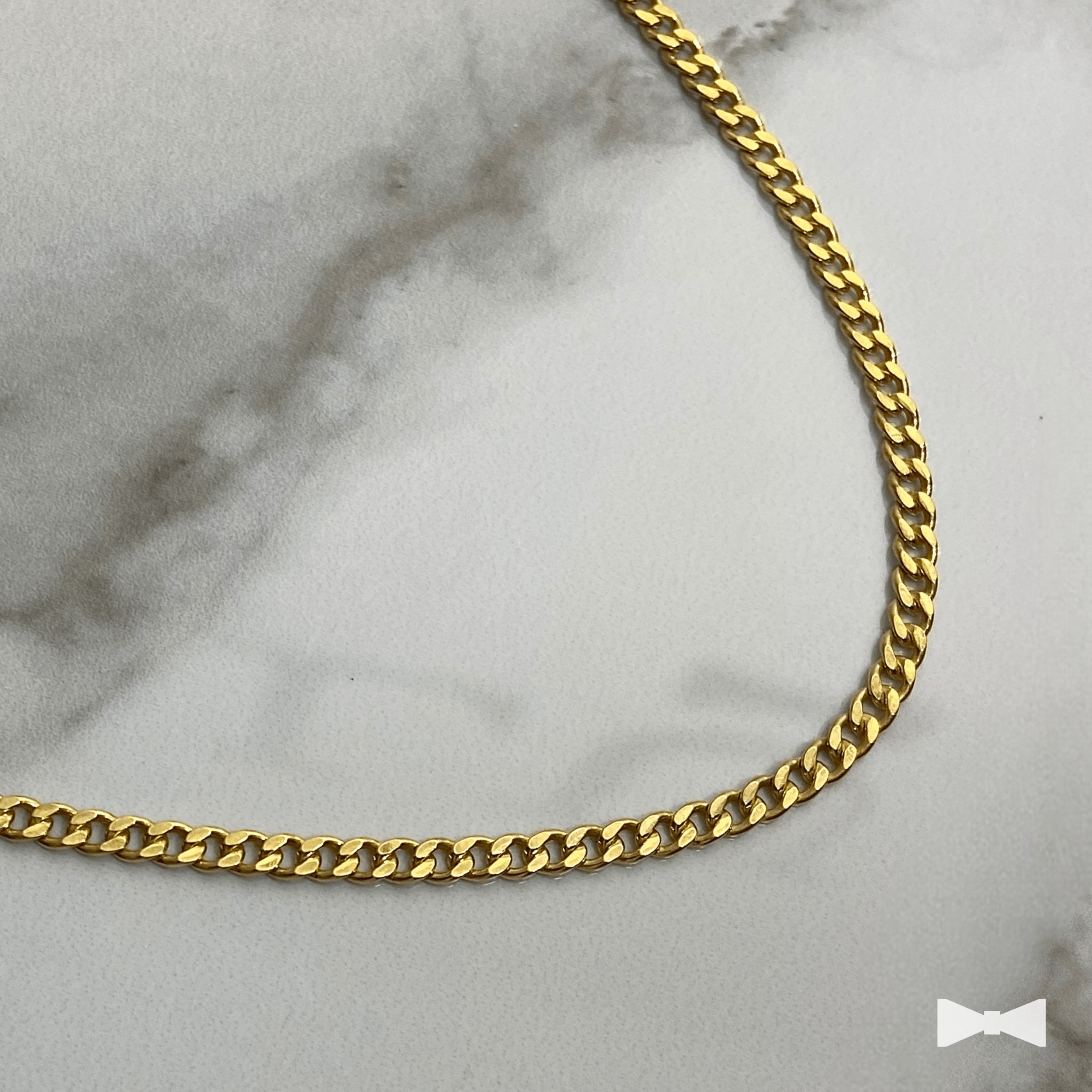 Cadena Pancer Oro Vermeil - 3mm