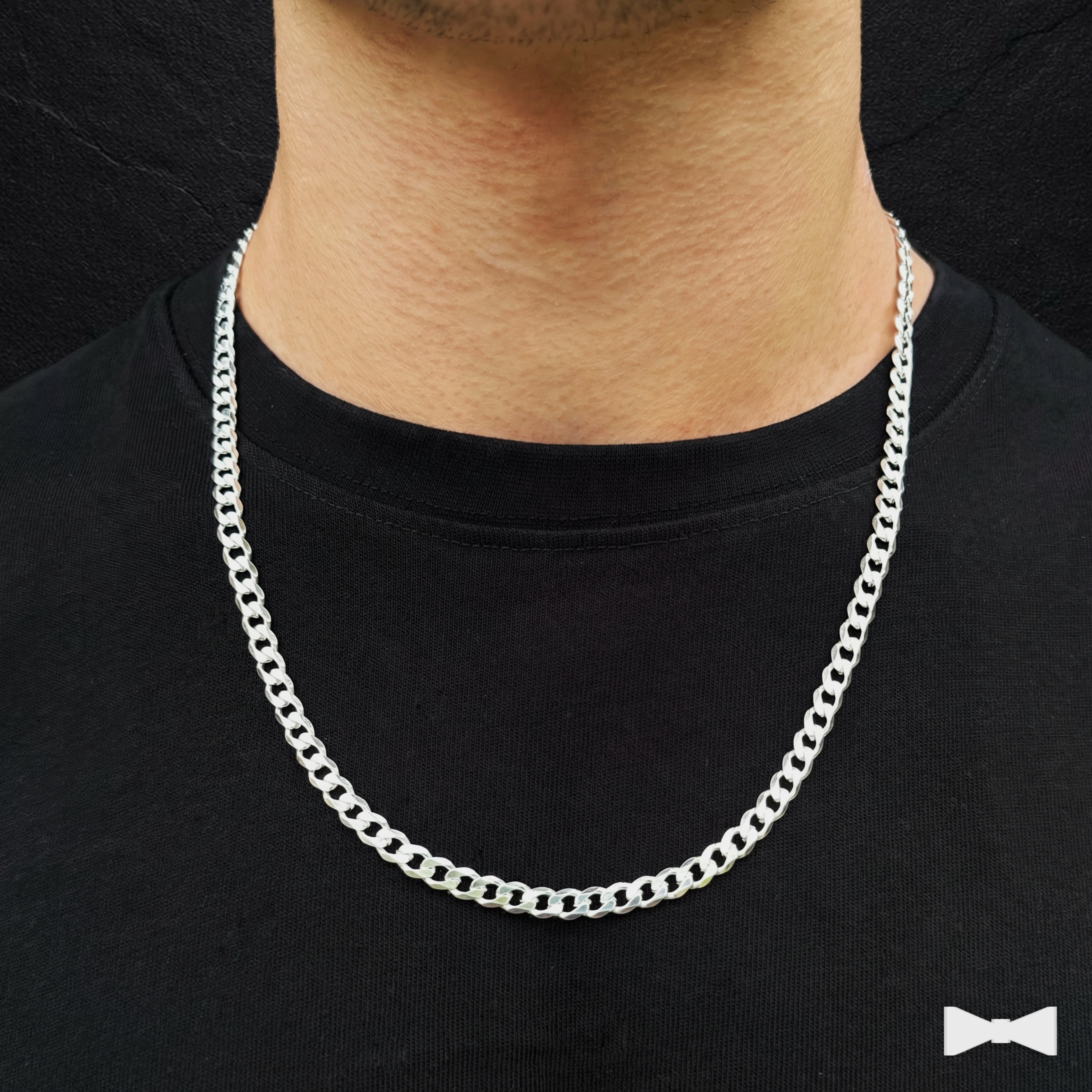 Cadena Pancer de Plata - 6mm