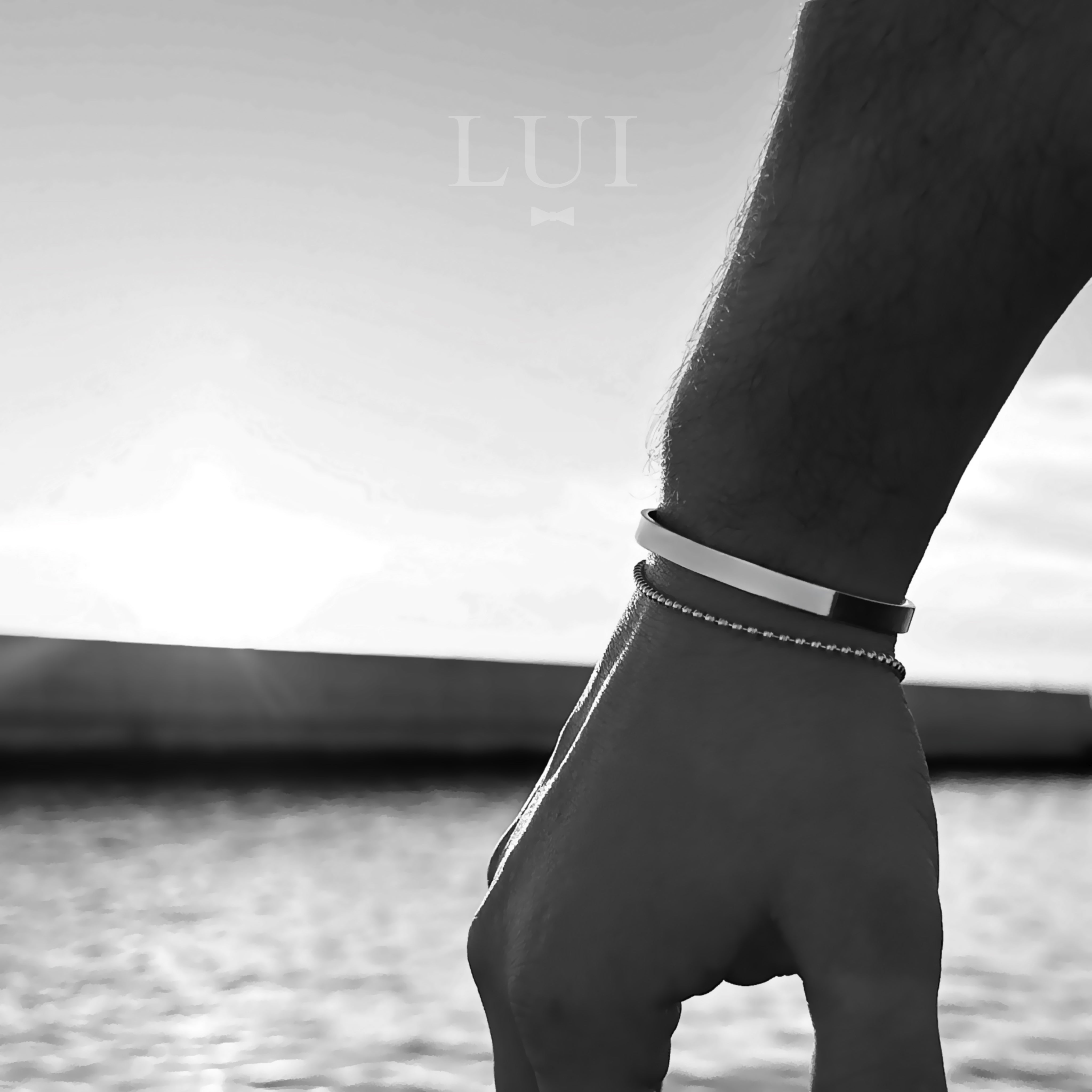 Pulsera Army de Plata - 2mm