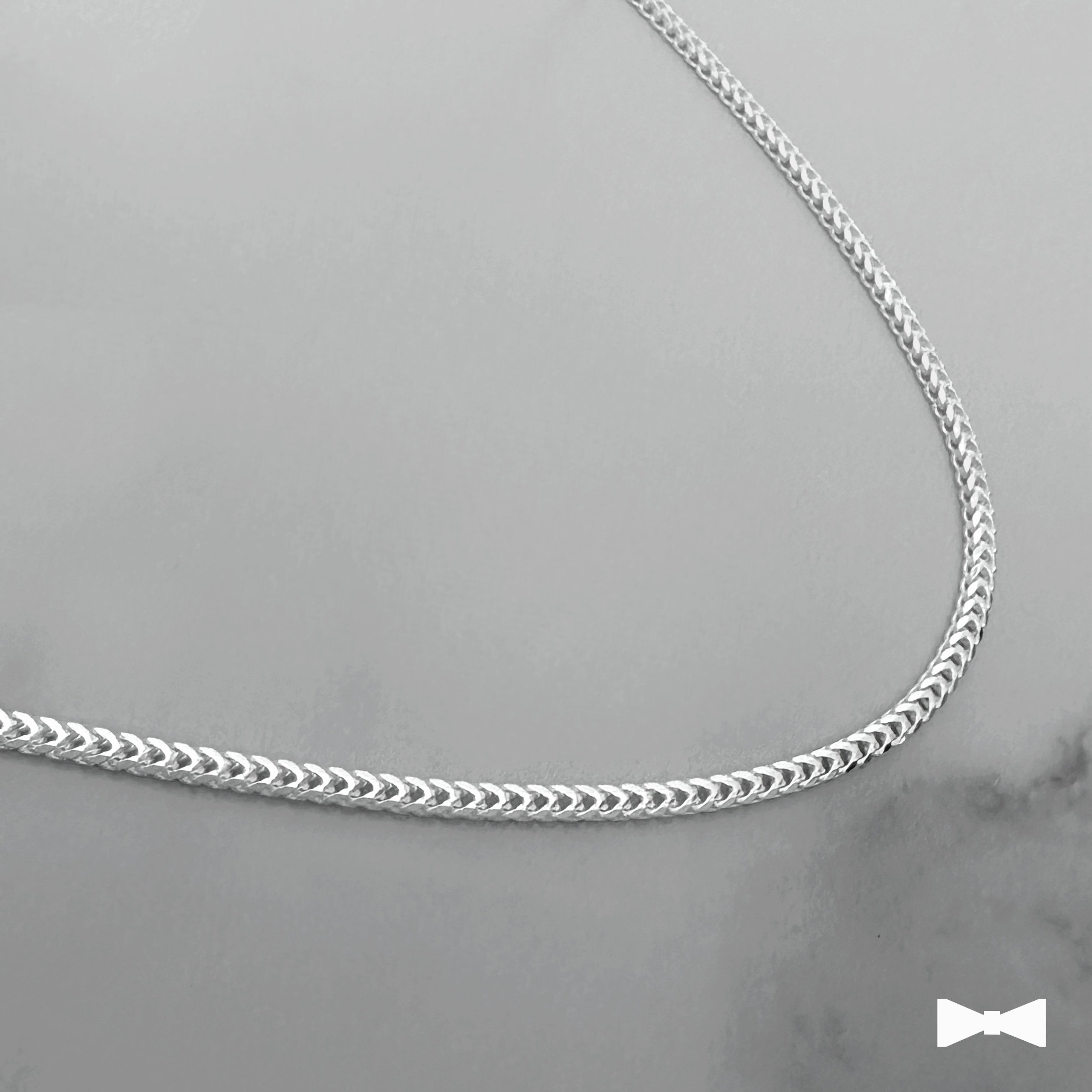 Cadena Franco de Plata - 2.5mm