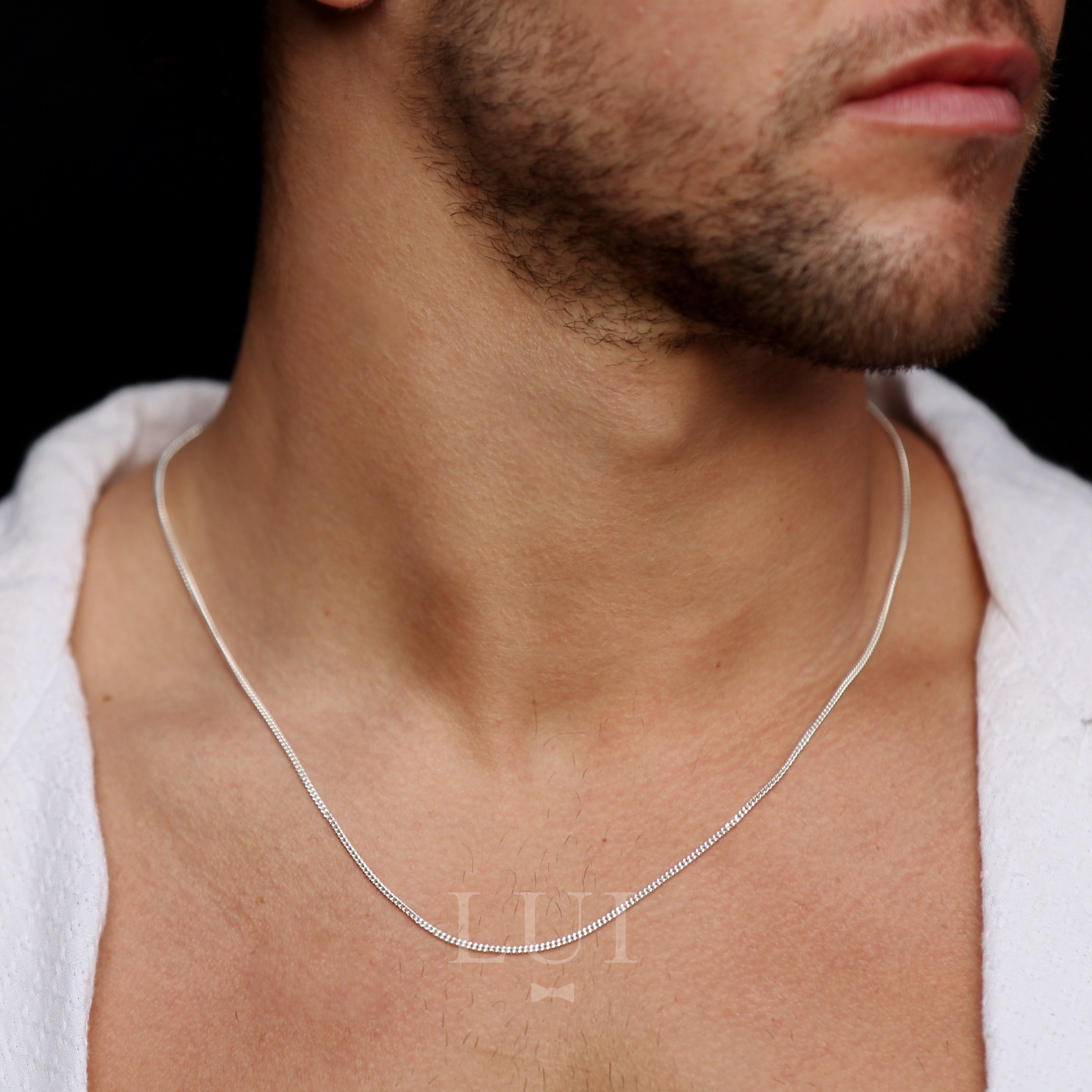 Cadena Pancer de Plata - 1.8mm