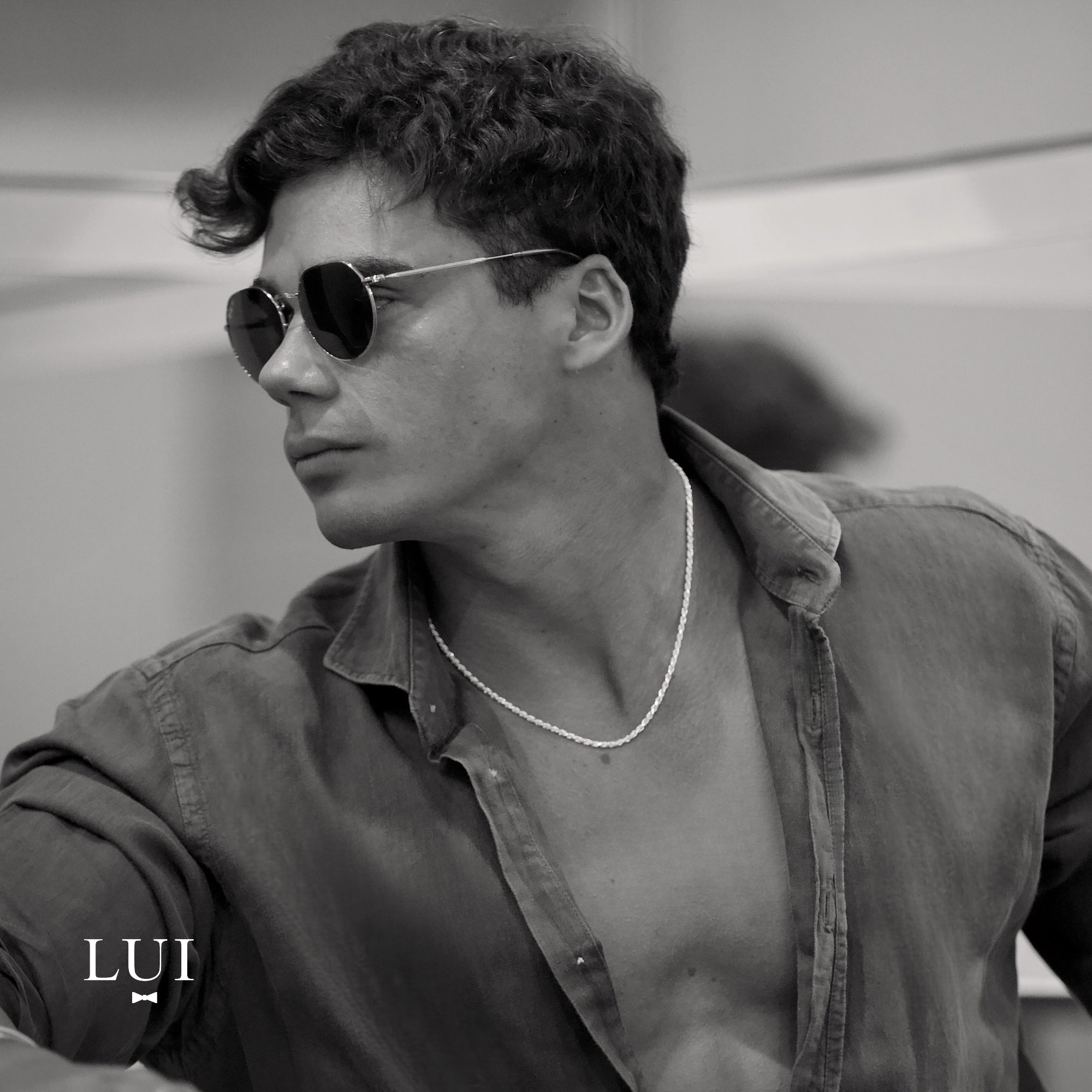 Cadena Rope de Plata - 3mm