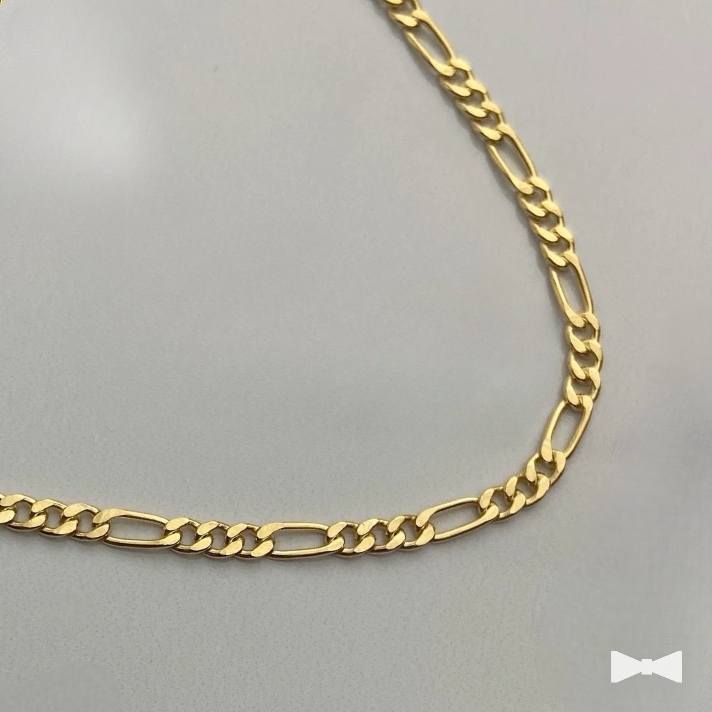 Cadena Figaro Oro Vermeil - 4.8mm