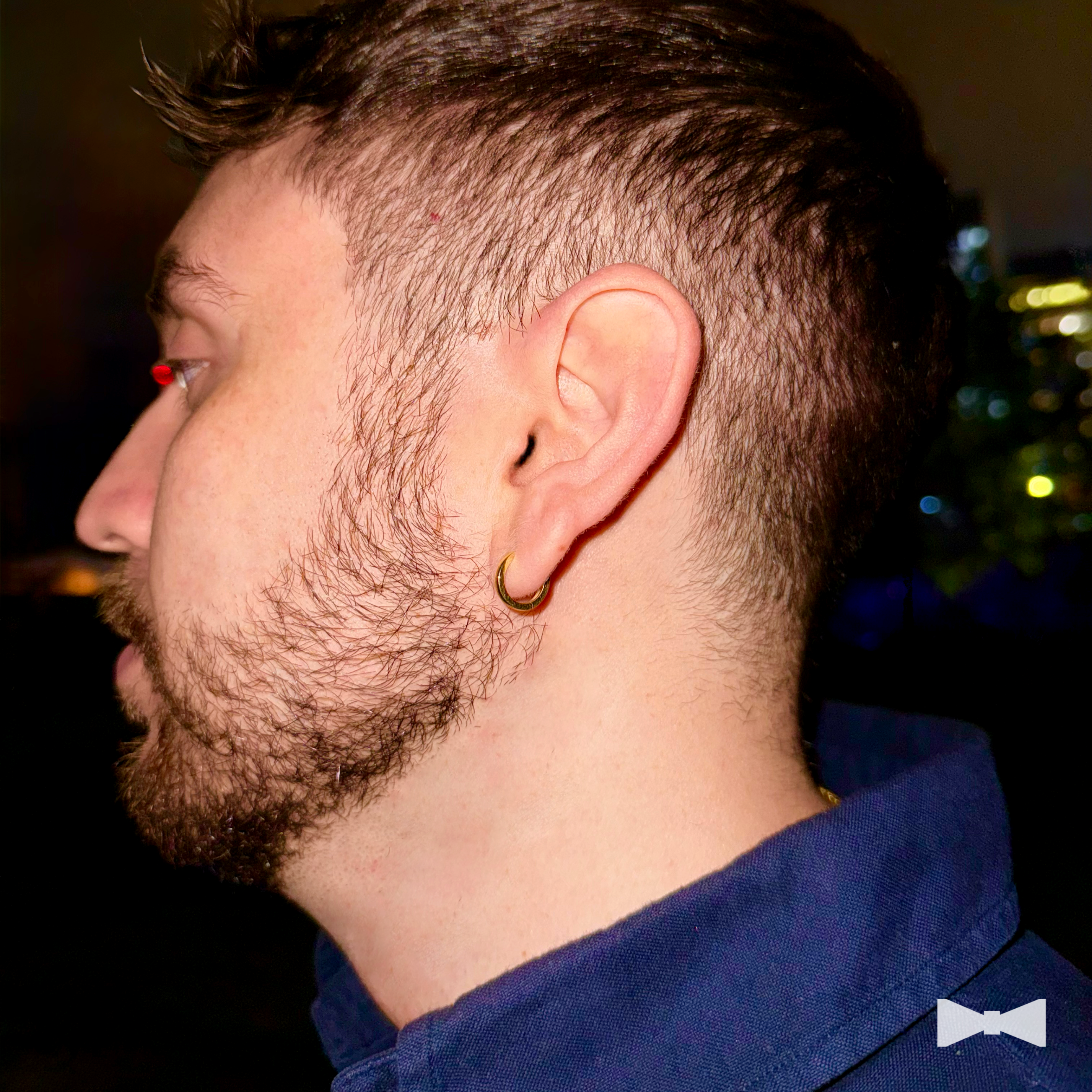 Aro Argolla Lumiere de Oro - 12mm