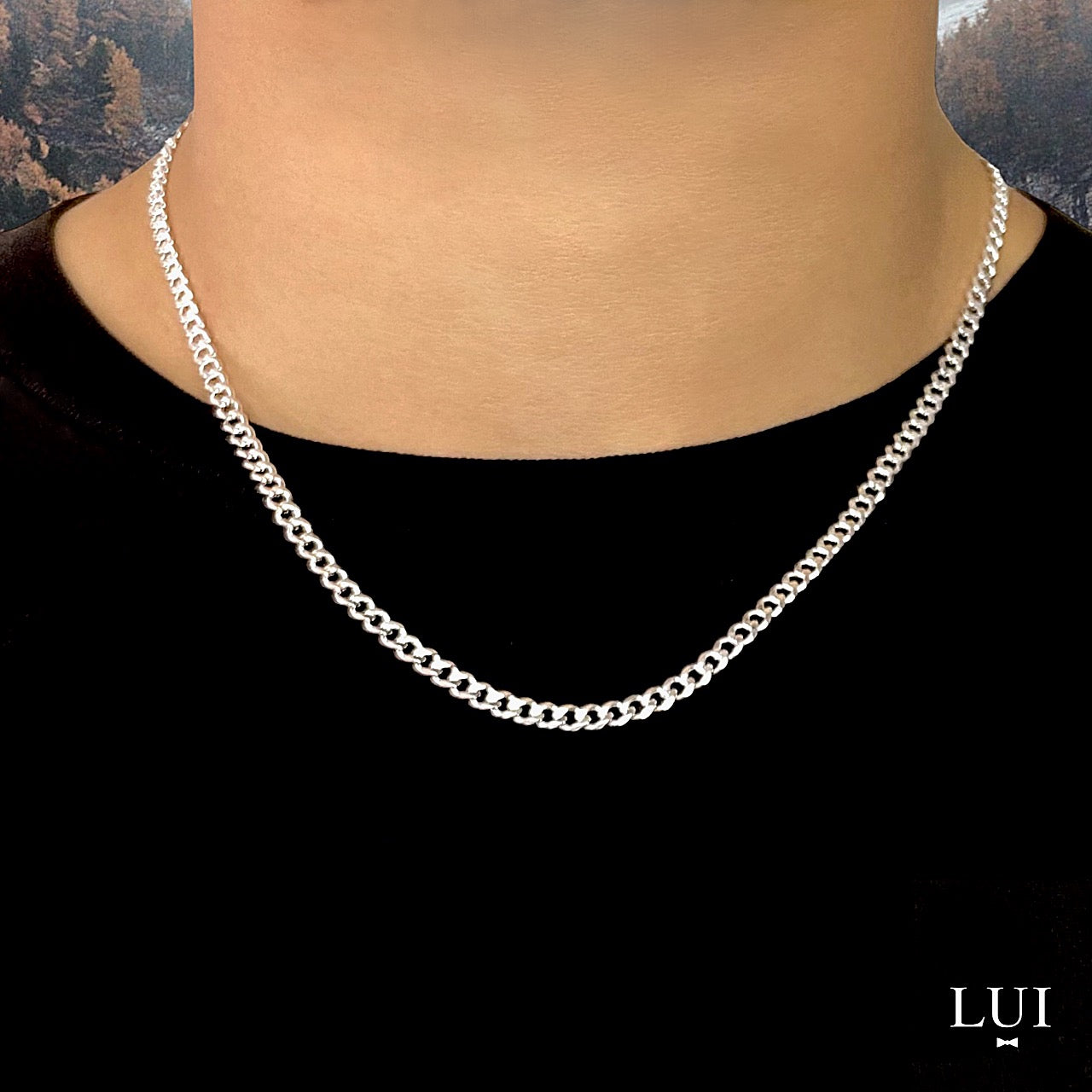 Cadena Pancer de Plata - 4.5mm