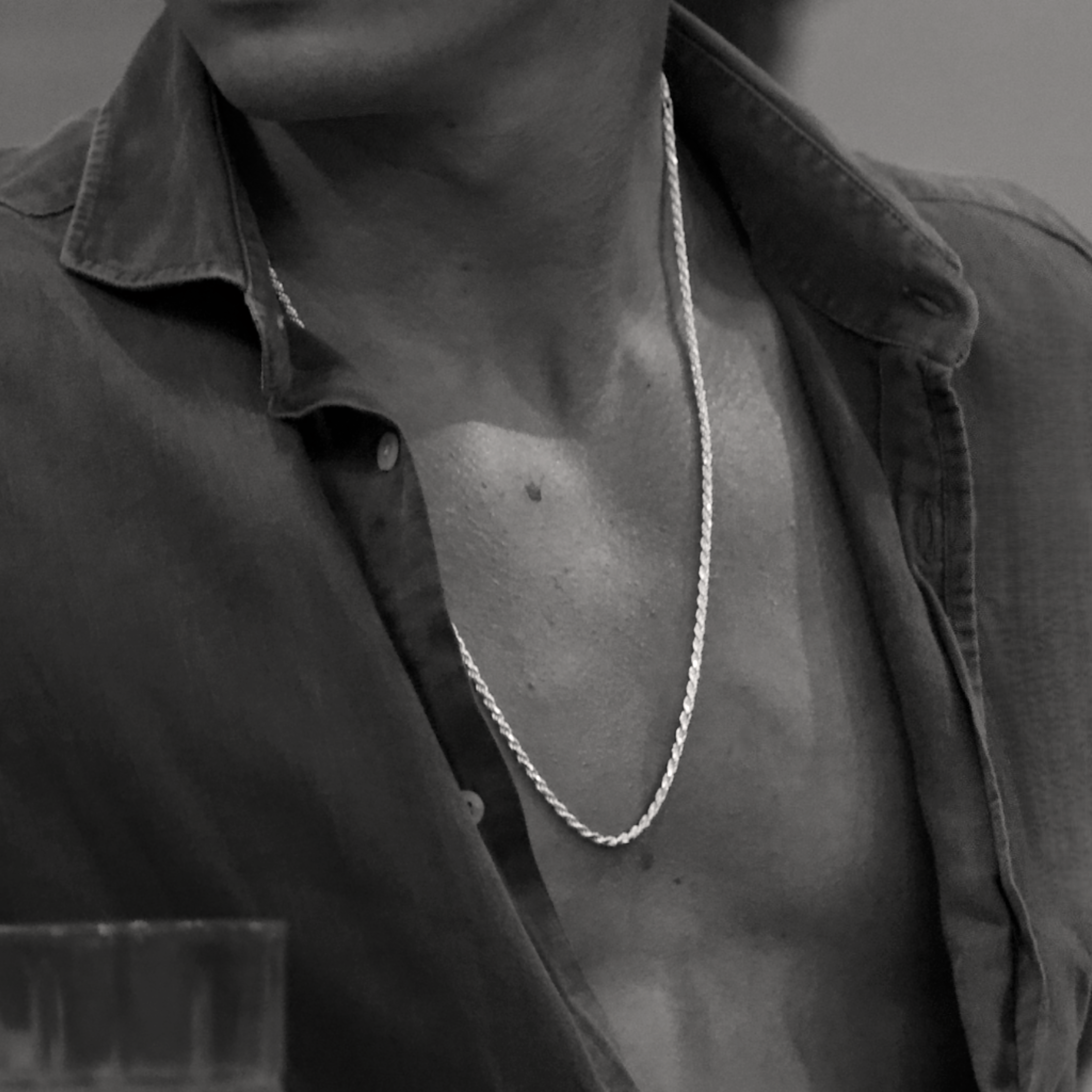 Cadena Rope de Plata - 3mm