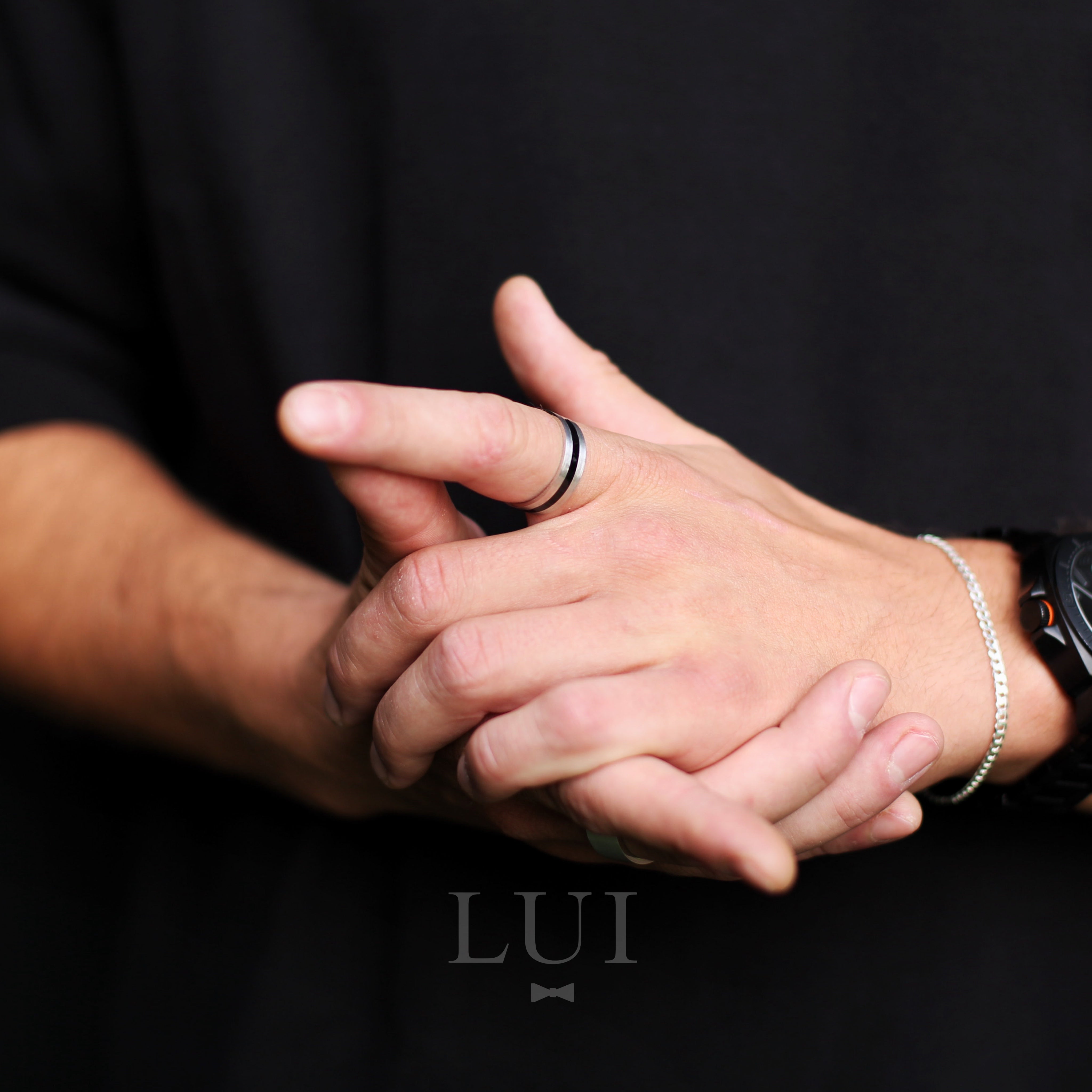 Anillo Black Line Phantom