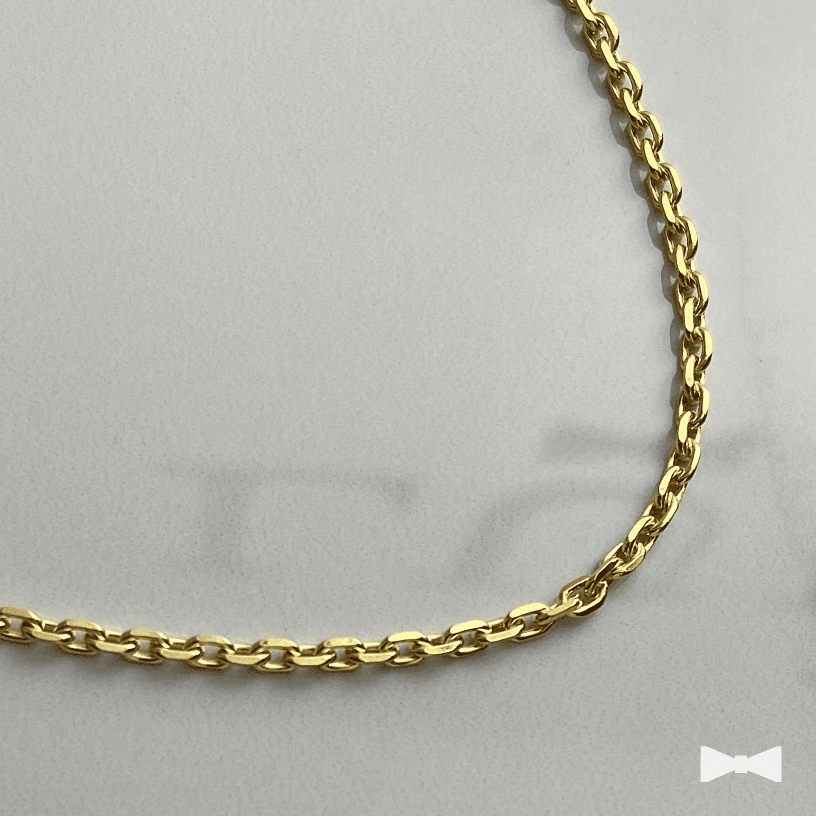 Cadena Prisma Oro Vermeil - 2.8mm
