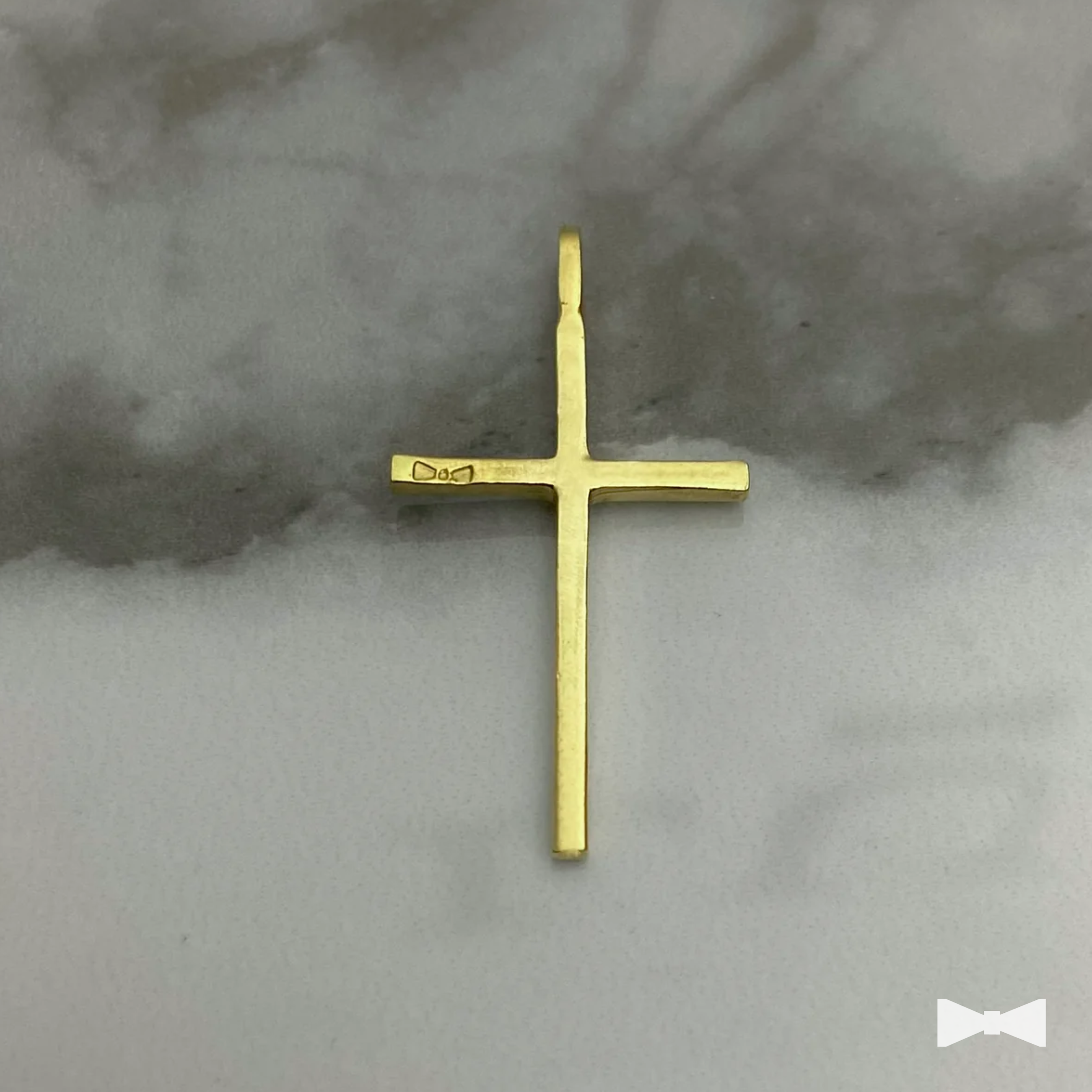 Colgante Cruz LUI Oro Vermeil