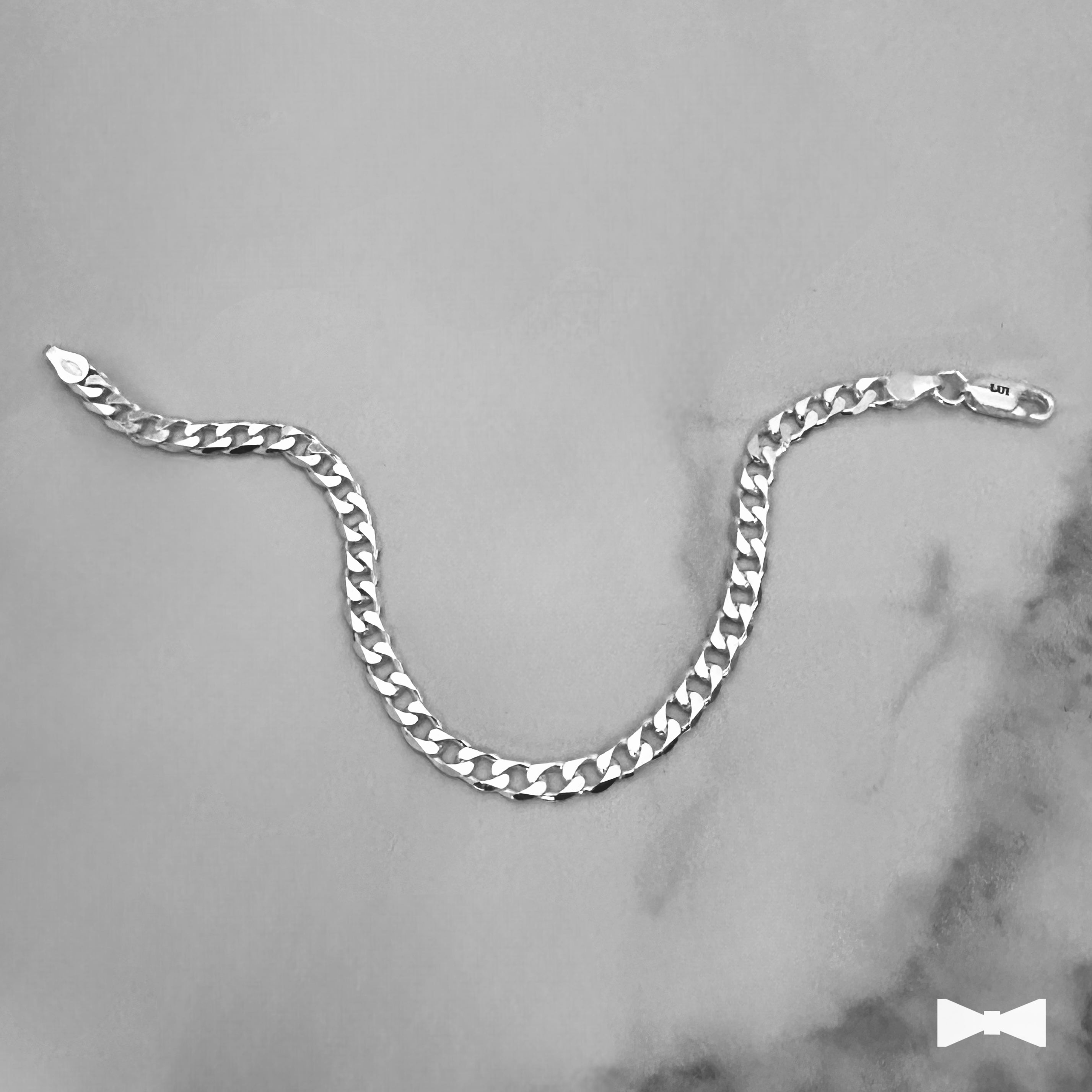 Pulsera Pancer de Plata - 4.5mm