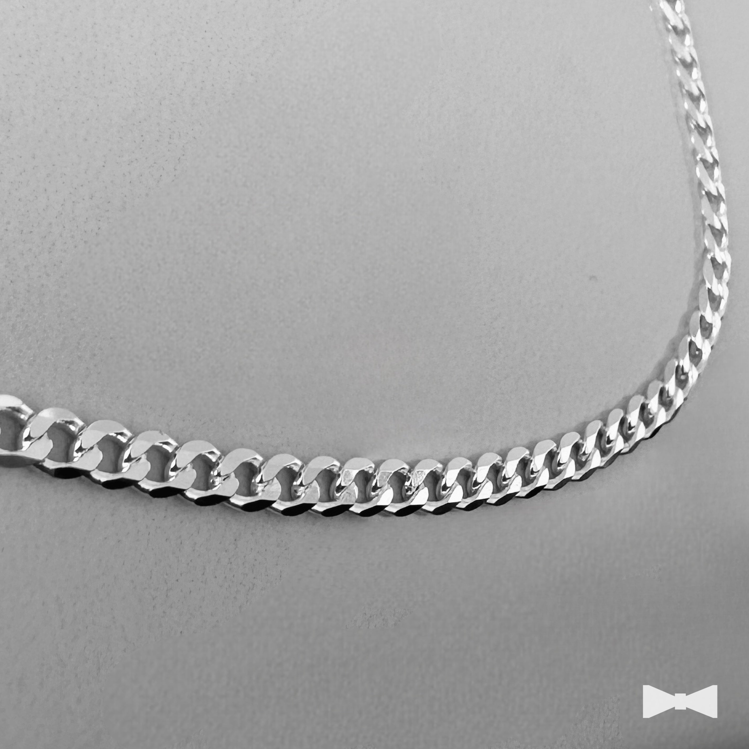 Cadena Pancer de Plata - 3mm