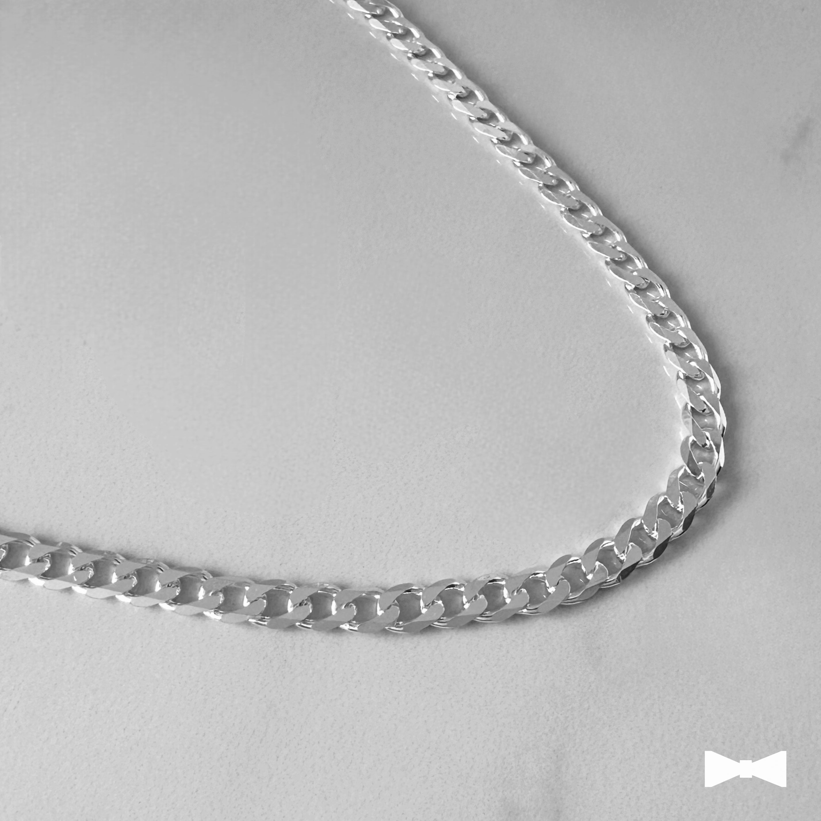 Cadena Pancer de Plata - 4.5mm