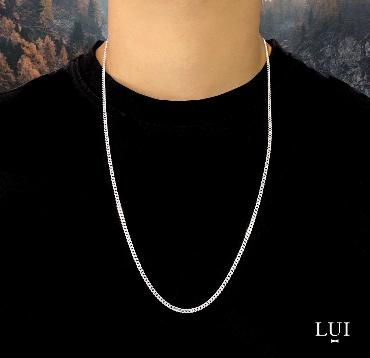 Cadena Pancer de Plata - 3mm