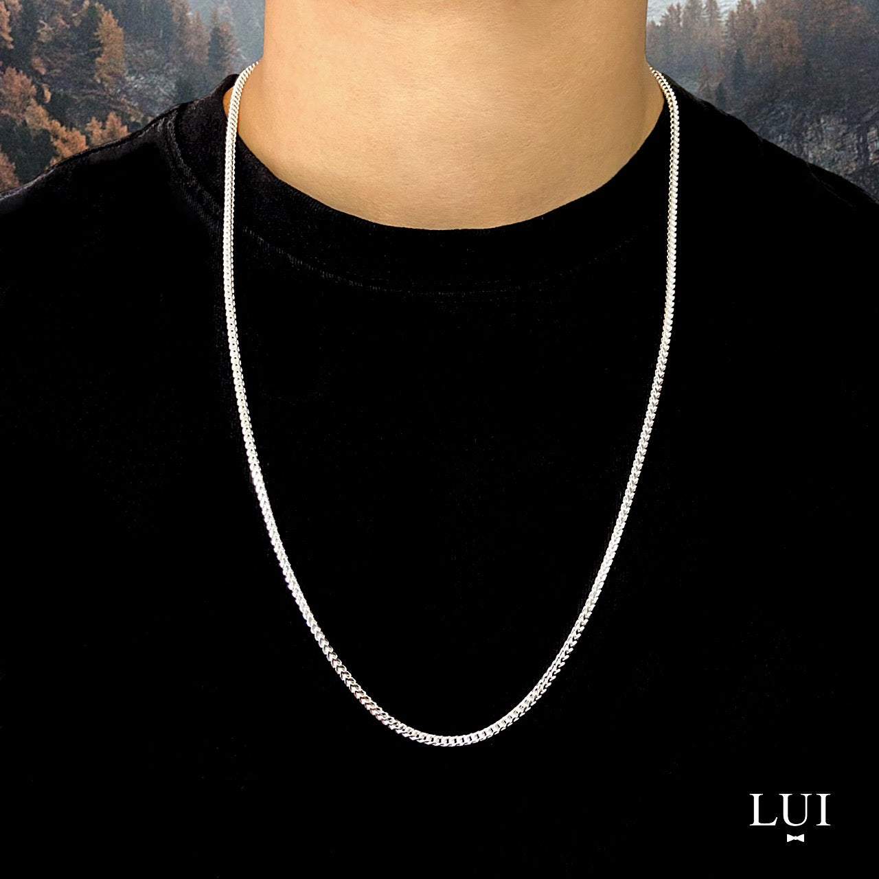 Cadena Franco de Plata - 3.1mm