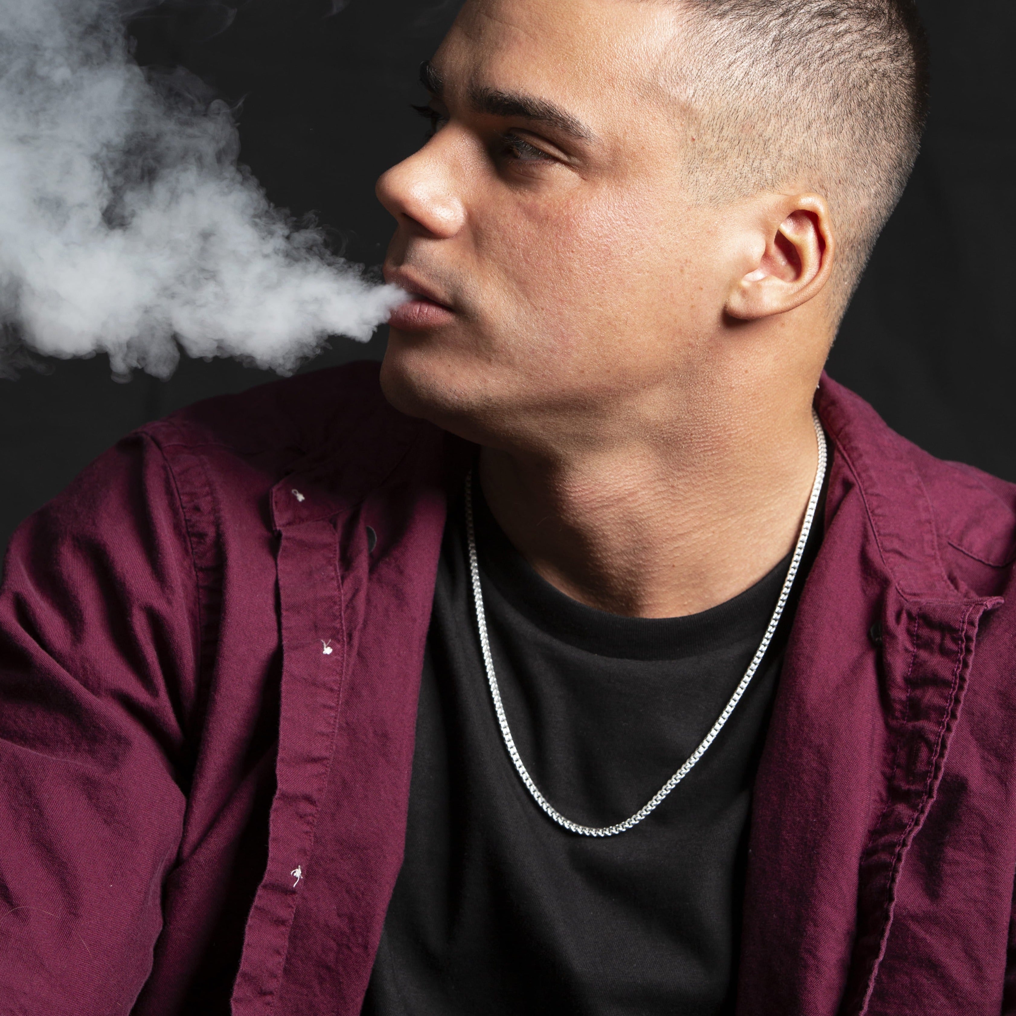 Cadena Franco de Plata - 3.7mm