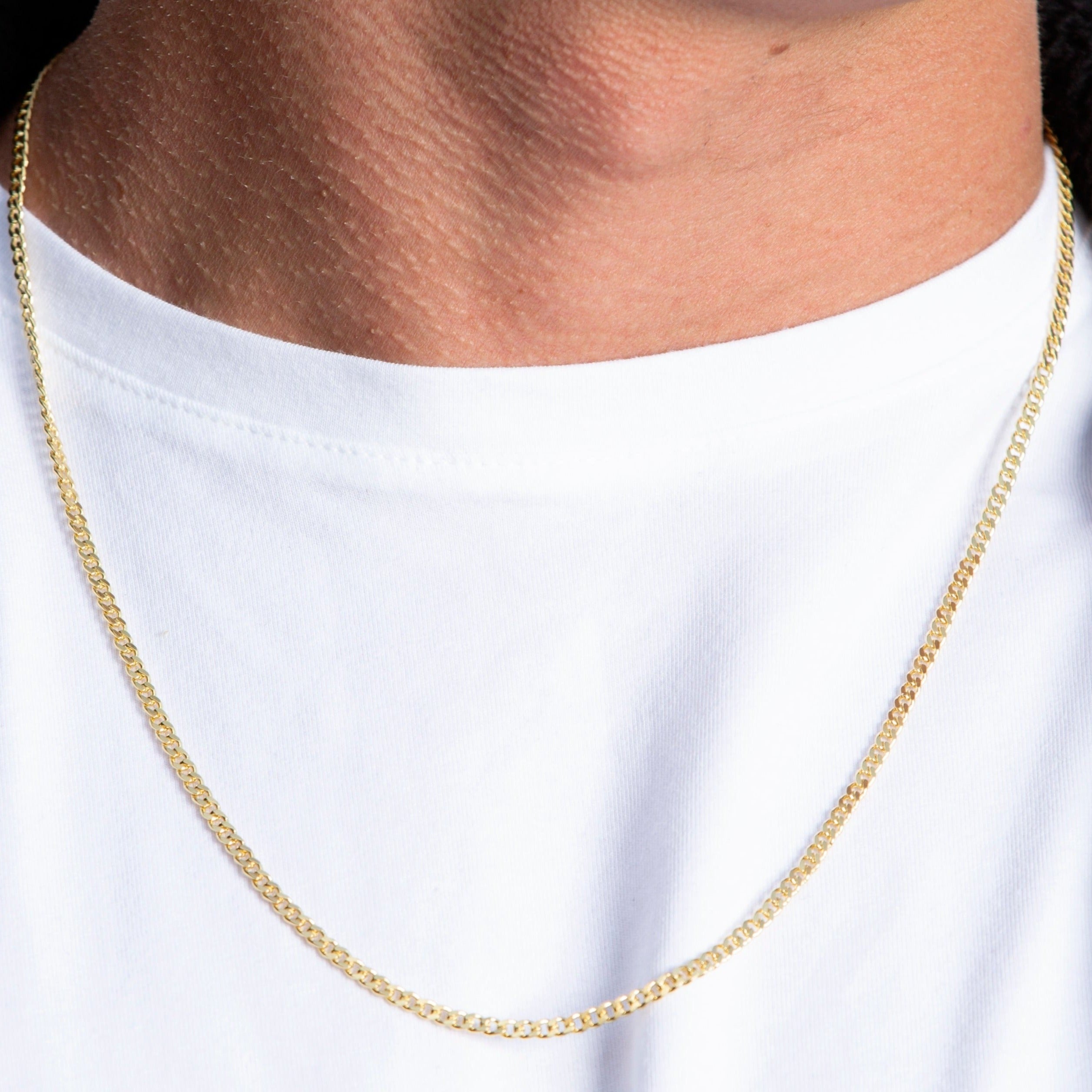 Cadena Pancer Oro Vermeil - 3mm