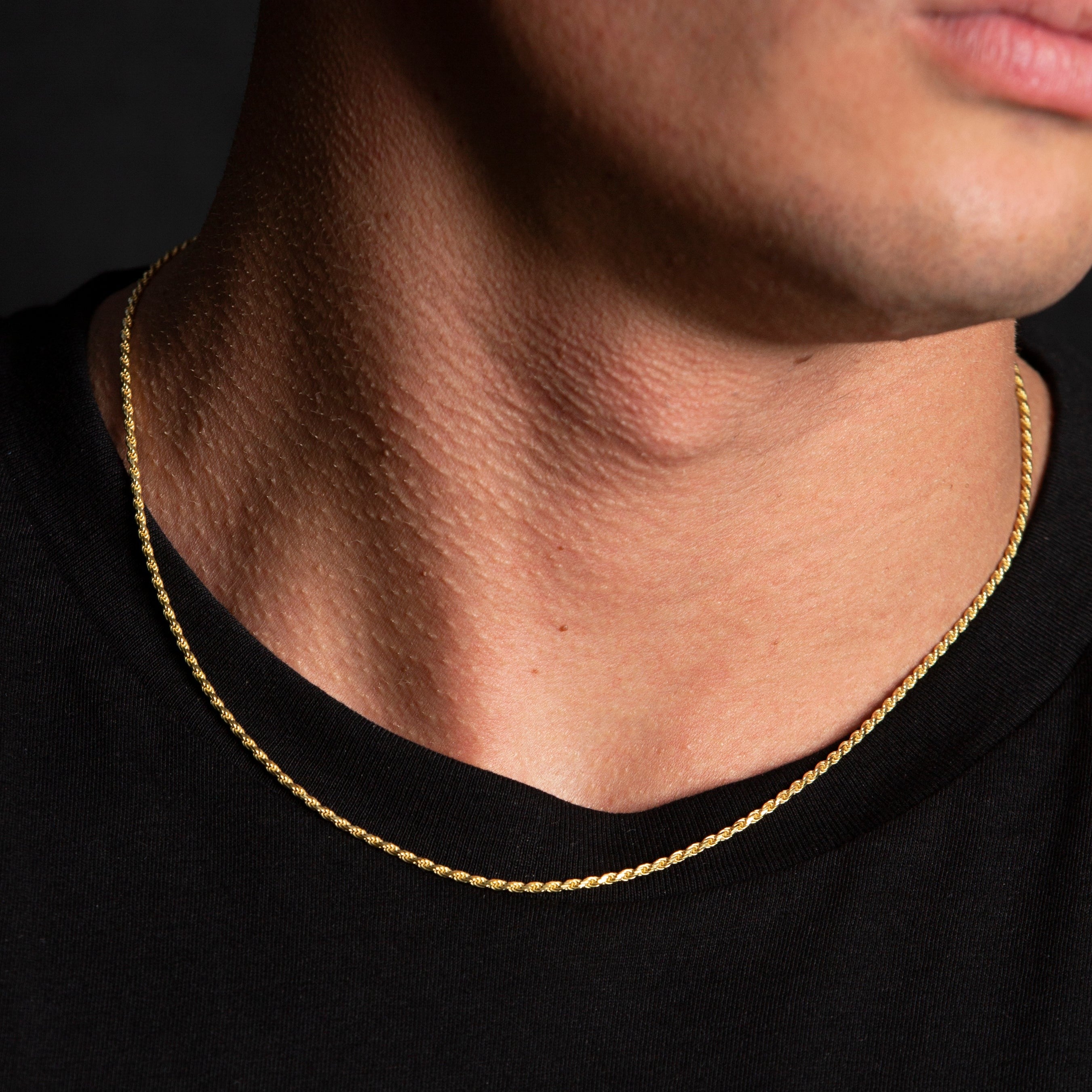 Cadena Rope Oro Vermeil - 1.4mm