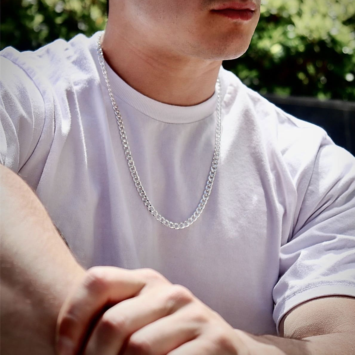 Cadena Pancer de Plata - 6mm