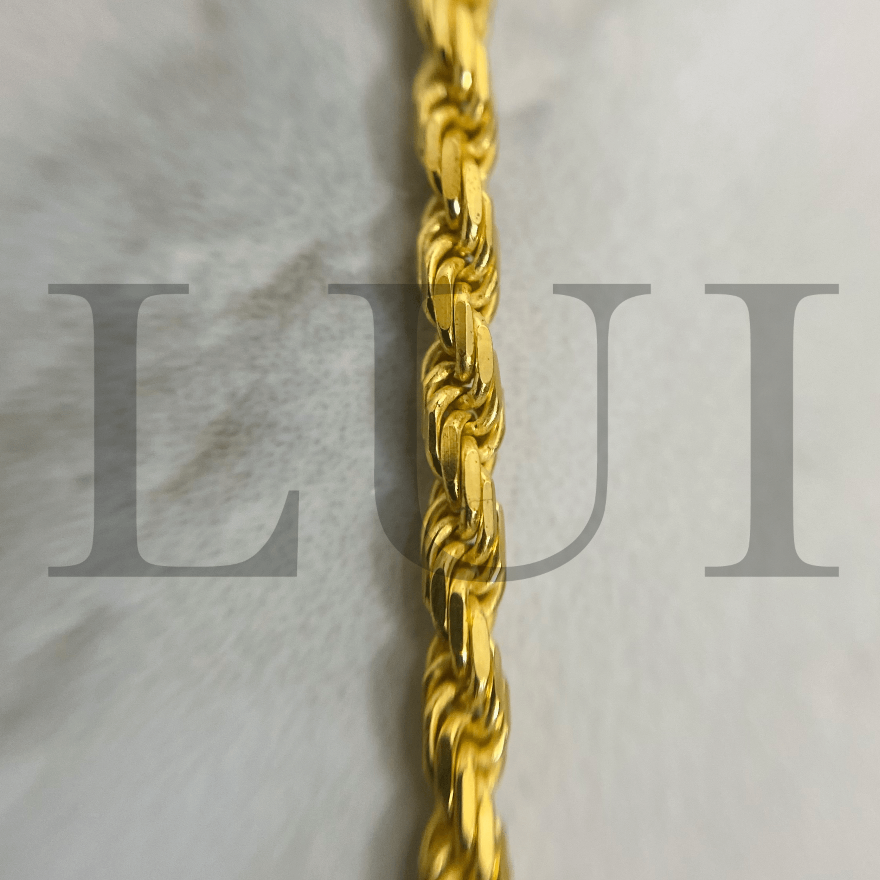 Cadena Rope Oro Vermeil - 1.4mm