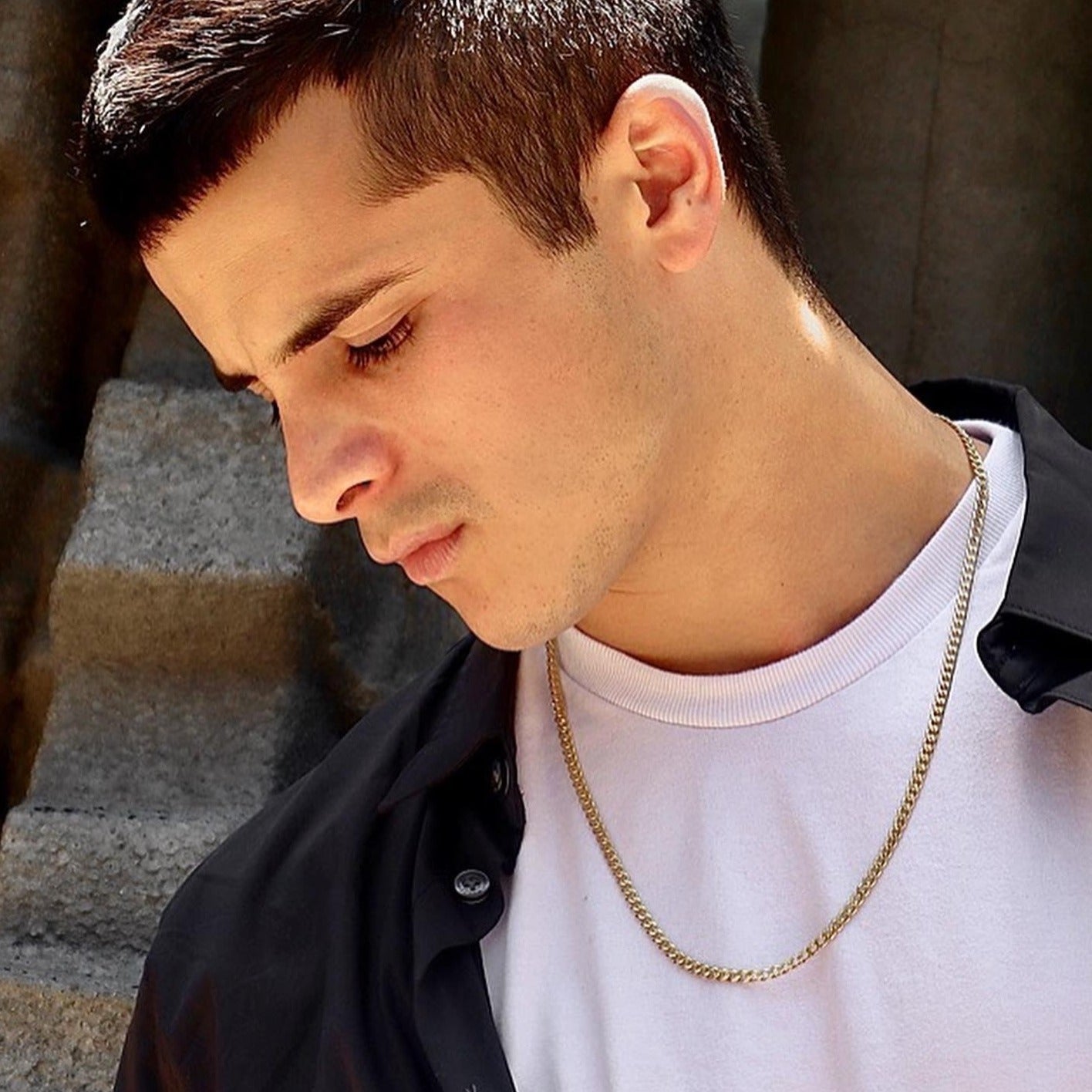 Cadena Pancer Oro Vermeil - 4.5mm