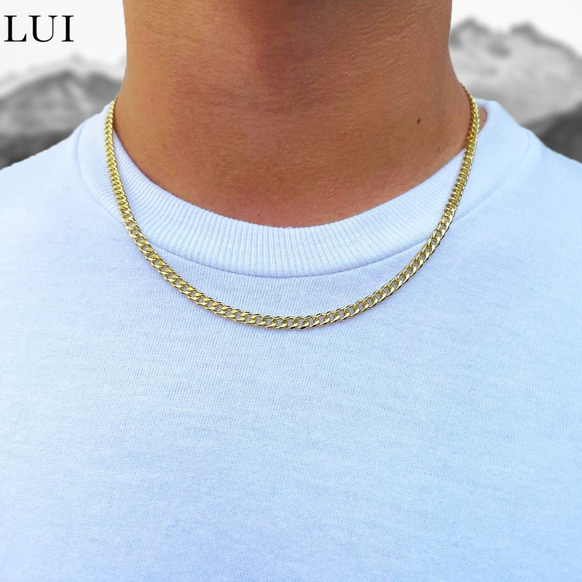 Cadena Pancer Oro Vermeil - 4.5mm