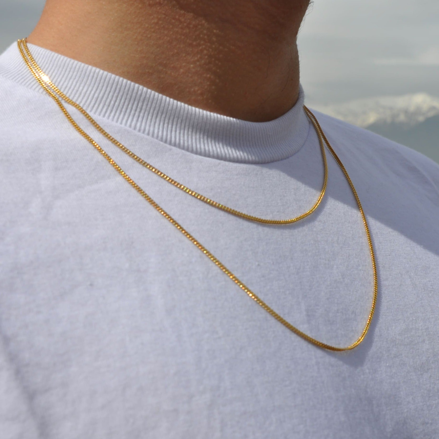 Cadena Pancer Oro Vermeil - 1.8mm