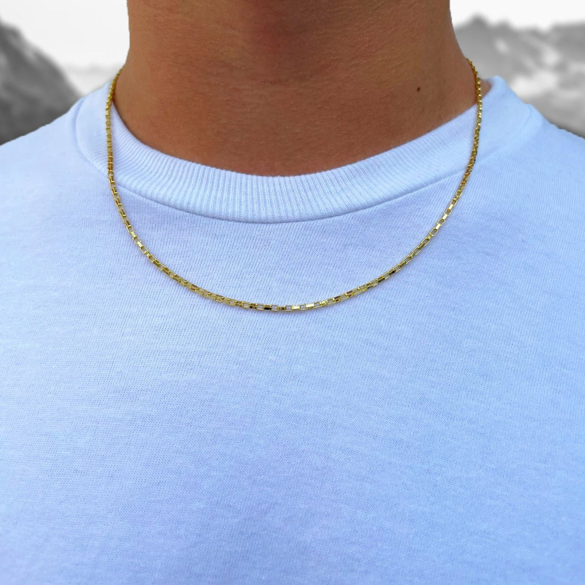 Cadena Veneziana Oro Vermeil - 2mm