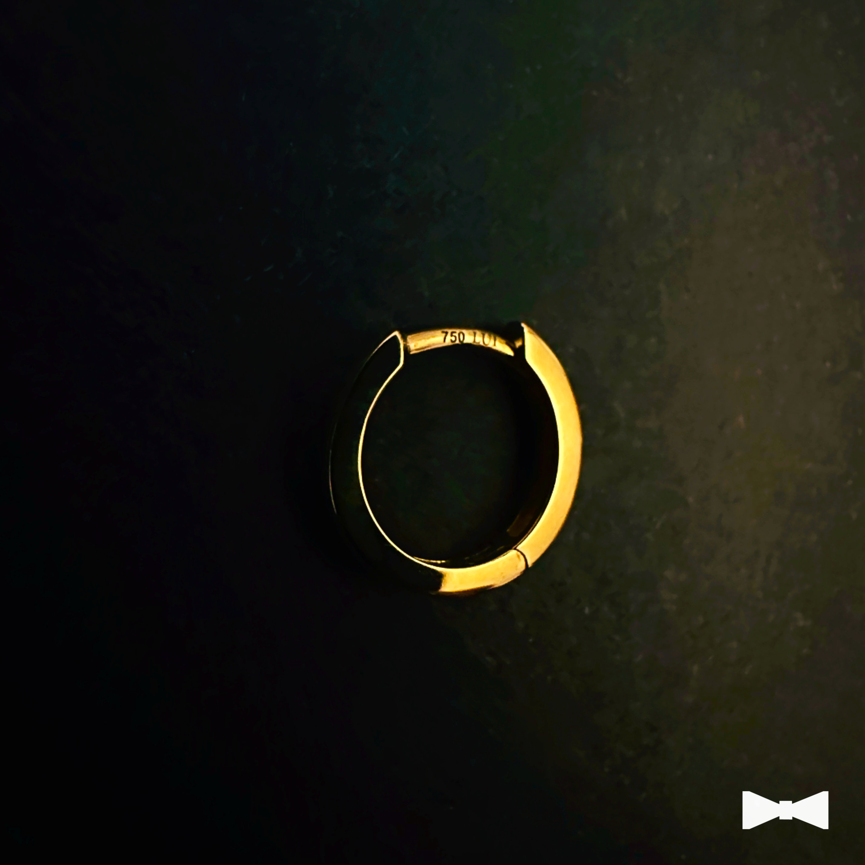 Aro Argolla Lumiere de Oro - 12mm