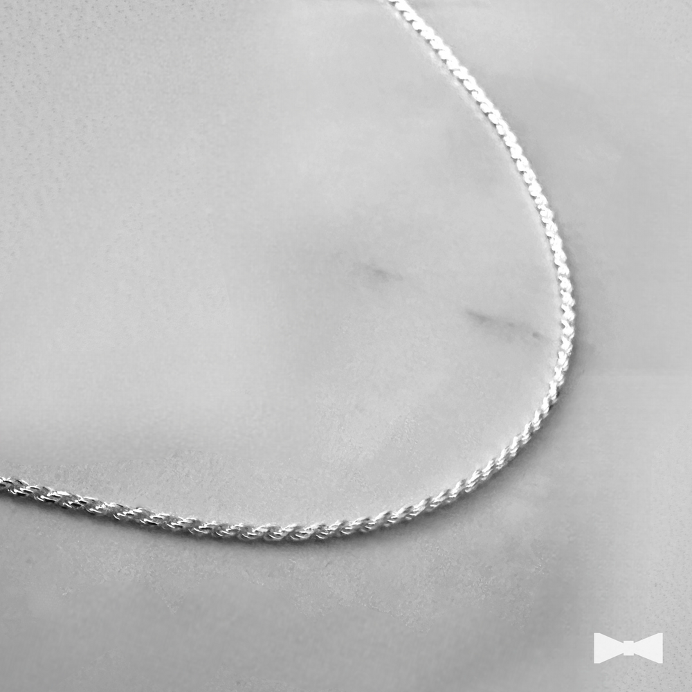 Cadena Rope de Plata - 1.4mm
