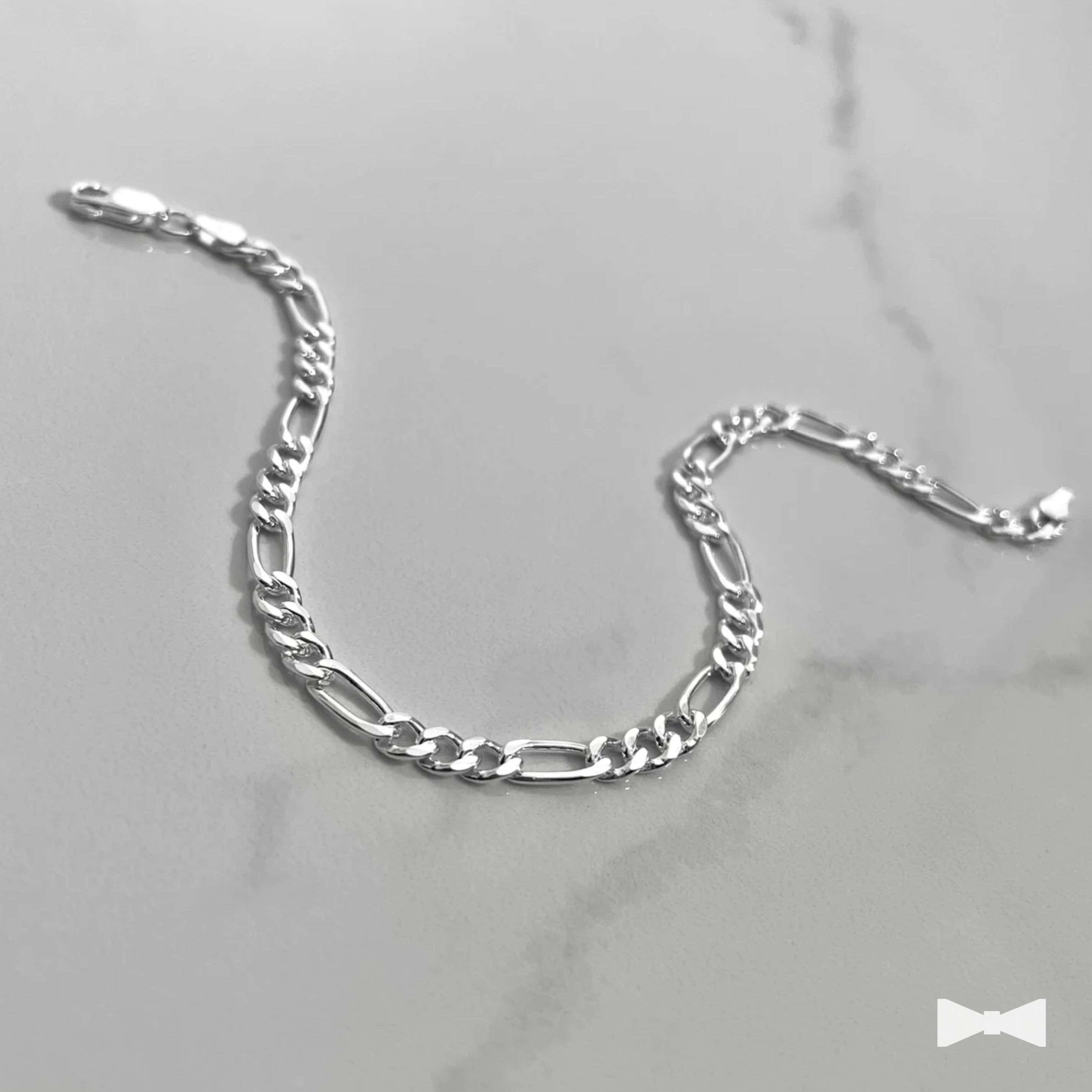 Pulsera Figaro de Plata